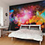 Origin Murals Galaxy Stars in Space Matt Smooth Paste the Wall Mural 300cm wide x 240cm high