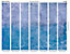 Origin Murals Grunge Distressed Effect Blue Matt Smooth Paste the Wall Mural 350cm Wide X 280cm High