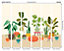 Origin Murals Houseplant Pots Natural Matt Smooth Paste the Wall Mural 300cm Wide X 240cm High