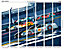 Origin Murals Sports Cars Navy Blue Matt Smooth Paste the Wall Mural 350cm Wide X 280cm High