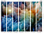 Origin Murals Swirling Colourful Clouds Matt Smooth Paste the Wall Mural 350cm wide x 280cm high