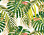 Origin Murals Tropical Leaves Green Matt Smooth Paste the Wall Mural 300cm wide x 240cm high