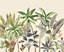 Origin Murals Tropical Palm Trees Natural Matt Smooth Paste the Wall 350cm wide x 280cm high