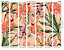 Origin Murals Tropical Pink Flamingo Matt Smooth Paste the Wall Mural 350cm wide x 280cm high