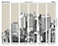 Origin Murals Urban Skyscrapers Natural Matt Smooth Paste the Wall Mural 300cm wide x 240cm high