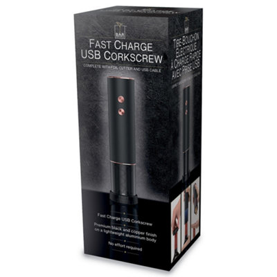 Original Products Bar Originale Fast Charge USB Electric Corkscrew - 5