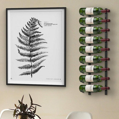 Original Products Final Touch 18 Bottle Wall Mounted Wine Rack DIY at B Q
