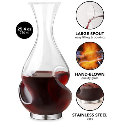 Original Products Final Touch Conundrum Red & White with Decanter Set