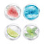 Original Products Final Touch Set of 4 Silicone Ice Balls Multi Colour