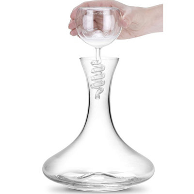 Original Products Final Touch Twister Glass Aerator & Decanter Set