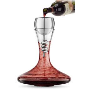 Original Products Final Touch Twister Red Wine Aerator & Decanter Set