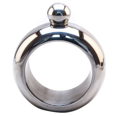 Original Products Mixology Bangle Hip Flask Stainless Steel