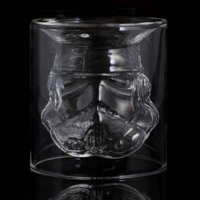 Original Stormtrooper  Shaped  in the Whiskey Glass