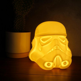 Original Stormtrooper Table Lamp Warm USB Light & Mood Light Ceramic