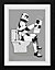 Original Stormtrooper Toilet 30 x 40cm Framed Collector Print