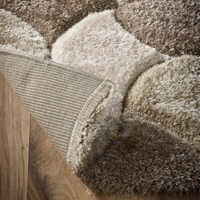 Origins 3D Scallop Neutral 80X150cm Rug
