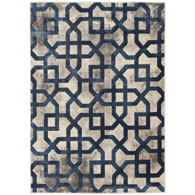 Origins Avanti Rug Grey/Blue Rug 80 X 150