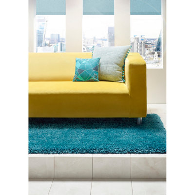 Origins Chicago Dark Teal Rug 90 X 150