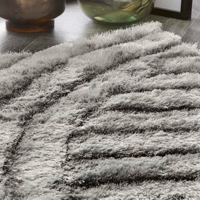Origins Dallas Silver Rug 160 X 230
