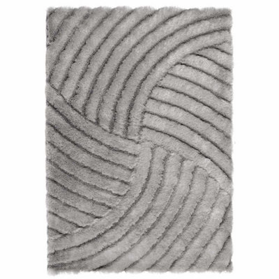 Origins Dallas Silver Rug 160 X 230