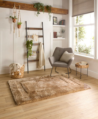 Origins Frame Latte 120X170cm Rug