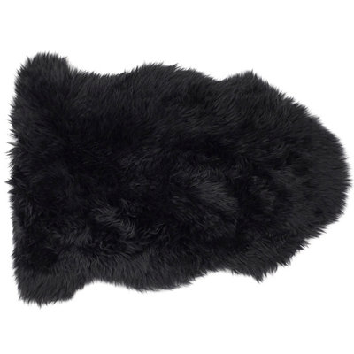 Origins Genuine Sheepskin Black Single