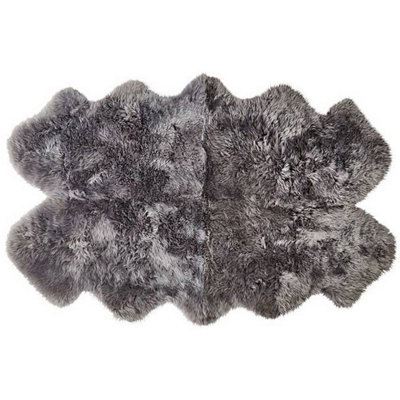 Origins Genuine Sheepskin Grey Quad