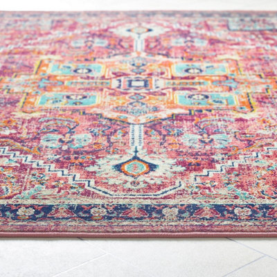 Origins Granada Red Rug 67 X 200