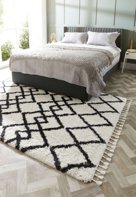 Origins Morocco Ivory/Charcoal 120X170
