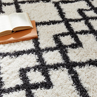Origins Morocco Ivory/Charcoal 80X150