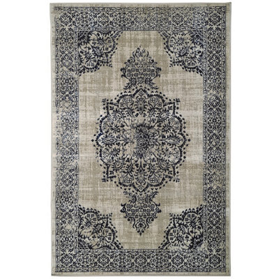 Origins Saville Grey / Blue Rug 120 X 170