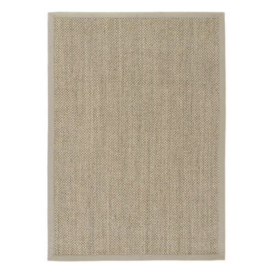 Origins Sisal Rug Light Beige with Sand Border 160CM x 230CM