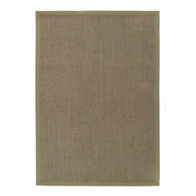 Origins Sisal Rug Sage Green with Sage Green Border 200CM x 290CM DIY