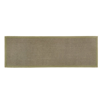 Origins Sisal Runner Sage Green with Sage Green Border 67CM x 200CM