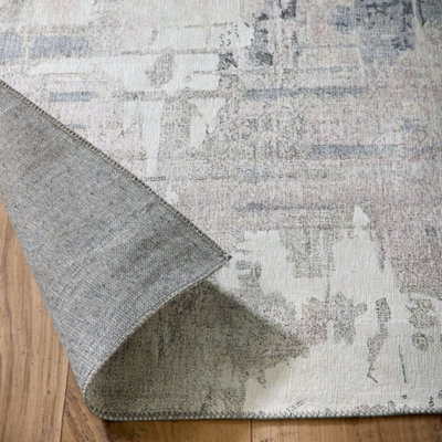 Origins Washable Arctic Scrape Glacier 160x230cm Rug