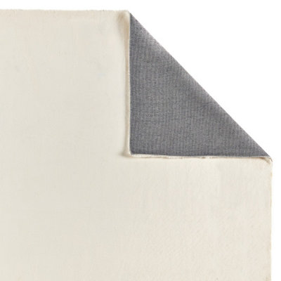 Origins Washable Faux Fur Ivory Rug 160CM x 230CM - 6
