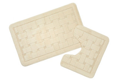 Orkney 2 Piece Non Slip Bathroom Set Cream Price Comparisons | Compare The Build