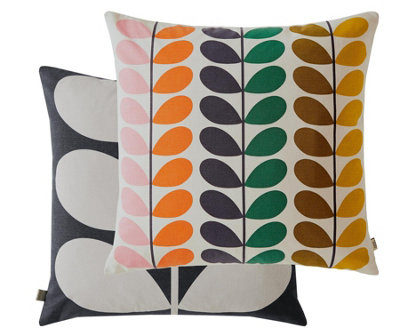 Orla Kiely Duo Stem Feather Filled Reversible Cushion