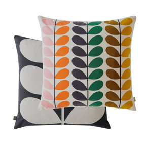 Orla Kiely Duo Stem Feather Filled Reversible Cushion