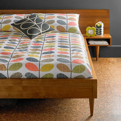Orla Kiely Scribble Stem Duvet Quilt Cover DIY at B&Q