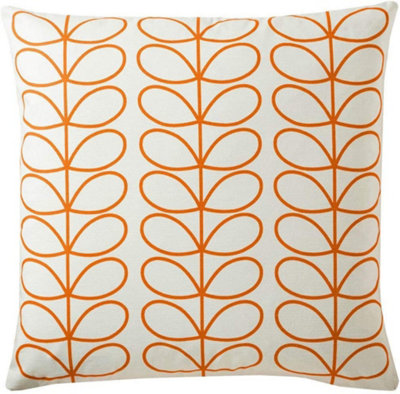 Orla Kiely Small Linear Stem Feather Filled Reversible Cushion