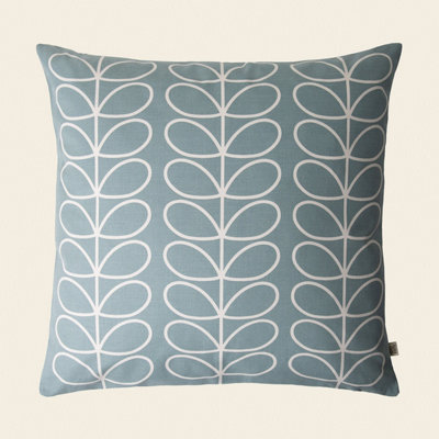 Orla Kiely Small Linear Stem Feather Filled Reversible Cushion