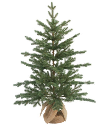 Ornamental Collection 3ft Tree Minature Burlap Bag