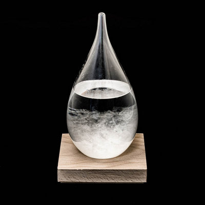 Ornamental Weather Storm Glass - Large Drop