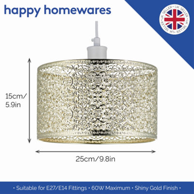 Moroccan lampshade sale dunelm