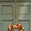 Ornate Over Door Christmas Decoration Wreath Hanger Hook