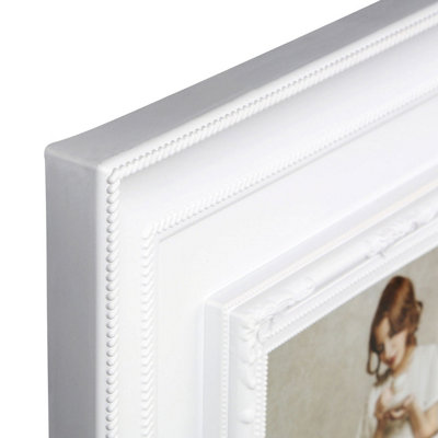 Orsina 4 Photo White Plastic Multi Photo Frame,Photo Collage Frame For ...