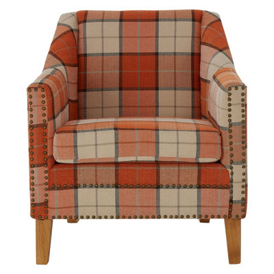 Orsina Colorado Checked Fabric Chair