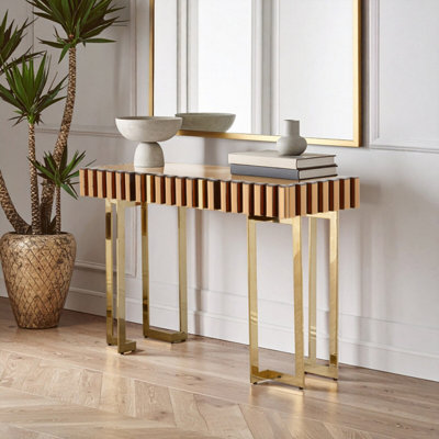 Orsina Contemporary Design Console Table For Dining Area, Spacious ...