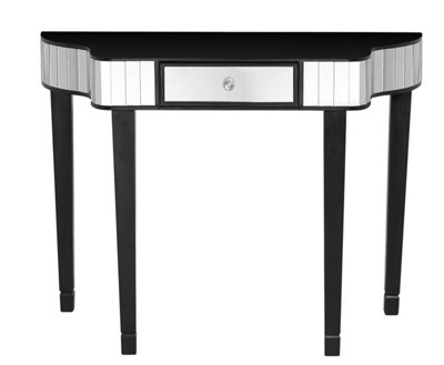 Orsina Glamorous Design Console Table, Reflective Design Hallway Table ...
